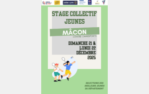 Stage Collectif Jeunes Décembre 2025