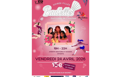 Soirée filles Bad'elles